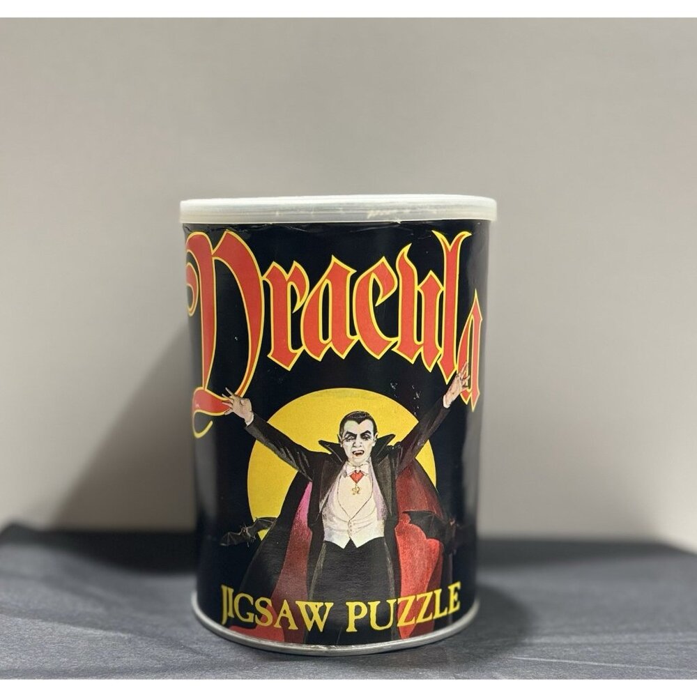 Vintage Dracula Jigsaw Puzzle Universal Monsters Toy 1974 APC  American Made.